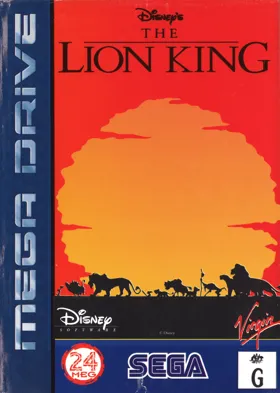 Lion King, The (World) box cover front